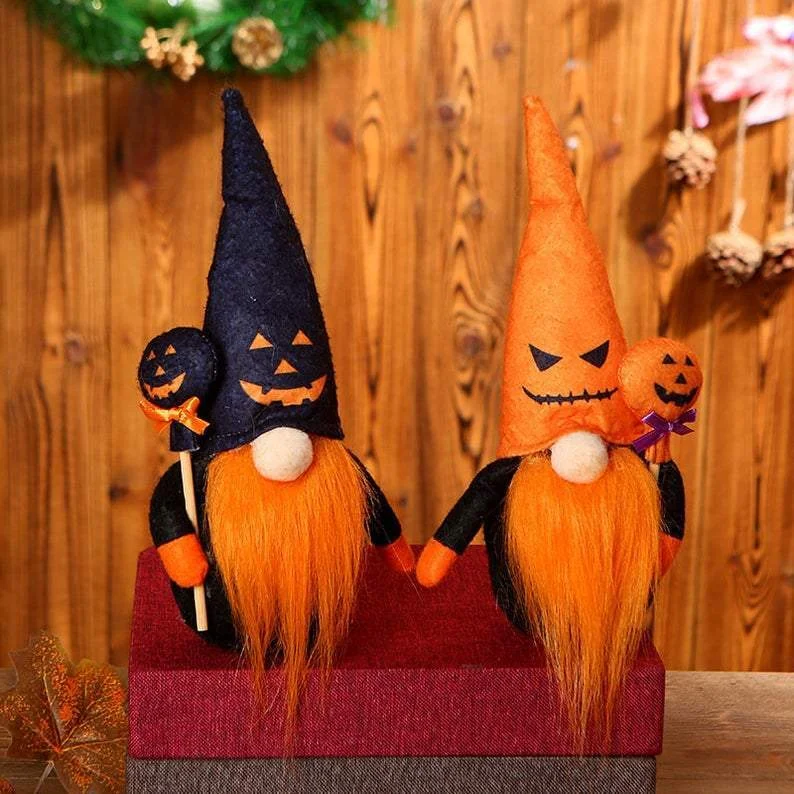 Lovely Halloween Plush Gnome For Holiday Gift And Decoration、、sdecorshop