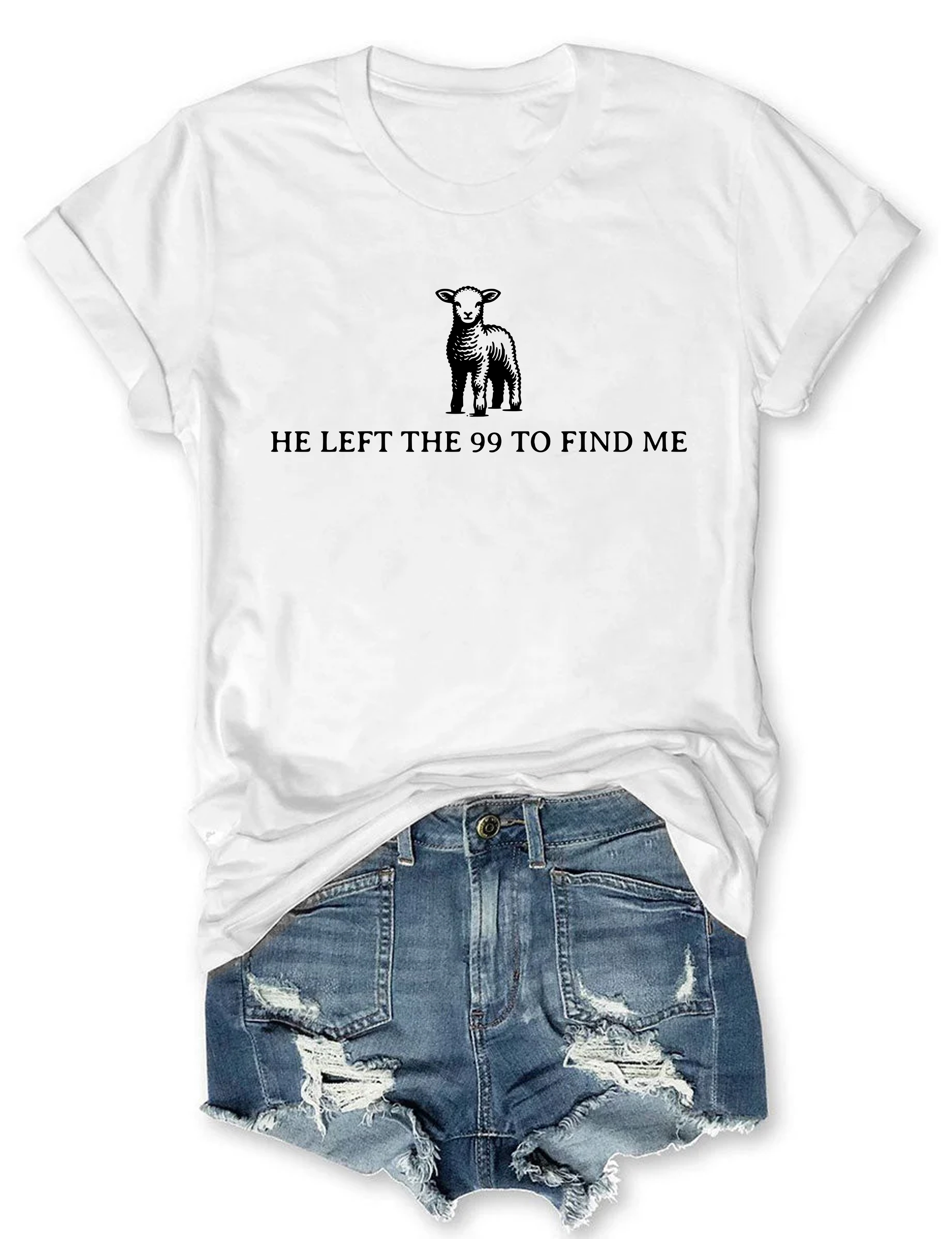 He Left The 99 T-Shirt