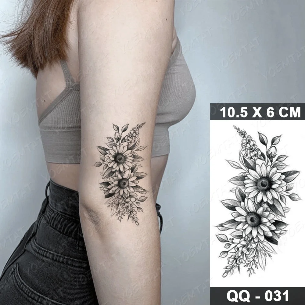 Waterproof Temporary Tattoo Sticker Cloud Lightning Magic Flash Tatoo Small Cute Crystal Hand Wrist Fake Tatto For Body Art