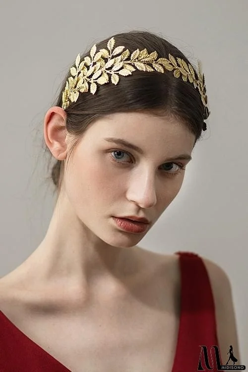 MidiSono - Metal Leaf Headband