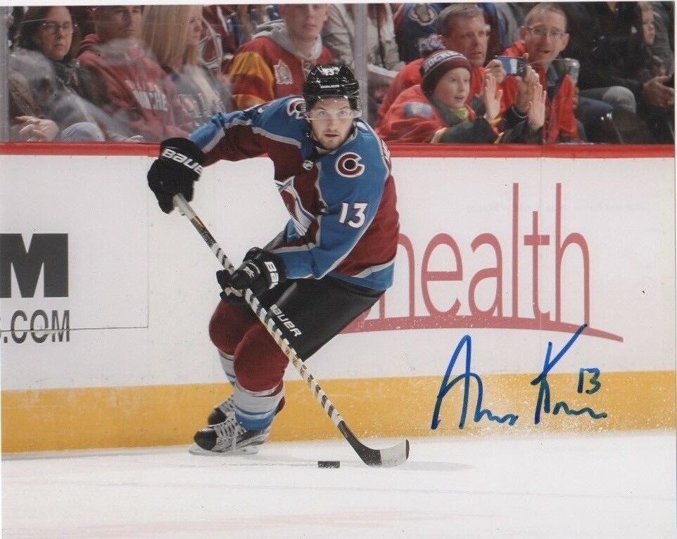 Colorado Avalanche Alexander Alex Kerfoot Autographed Signed 8x10 Photo Poster painting COA #4