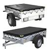 214x122cm Oxford Travel Trailer RV Cover Waterproof Trailer Flat Tarpaulin Cover
