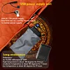 USB Rechargeable Heated Sleeping Bag Pad 3 Heat Levels 5 Heating Zones for Tent
