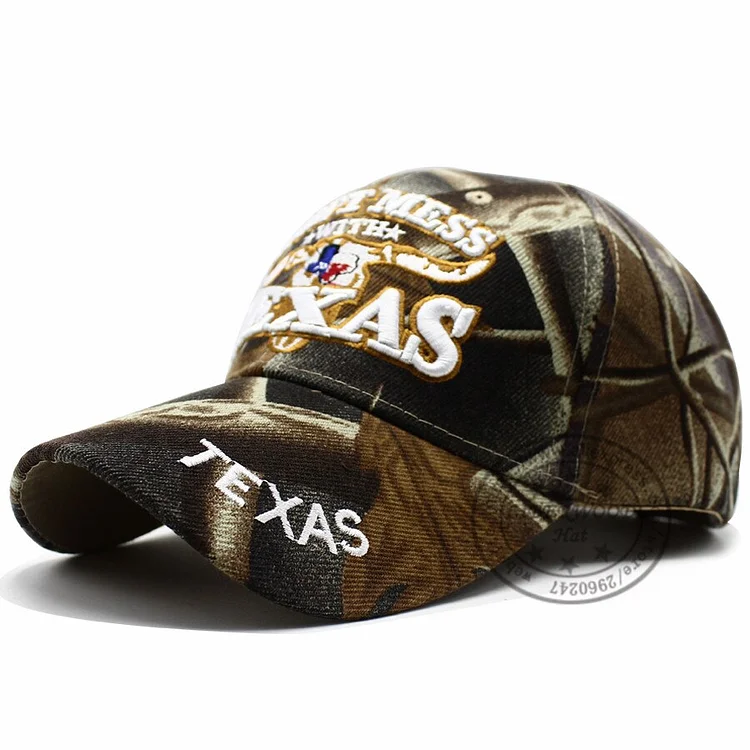 LIBERWOOD Dont Mess with Texas jungle woodland Trucker Hats Dad Baseball Hats Driver Cap wild hunting fishing climbing hat cap