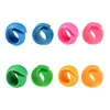 2pcs Bobbin Clips Mini Silica Gel Retaining Clips for Fixed Spool