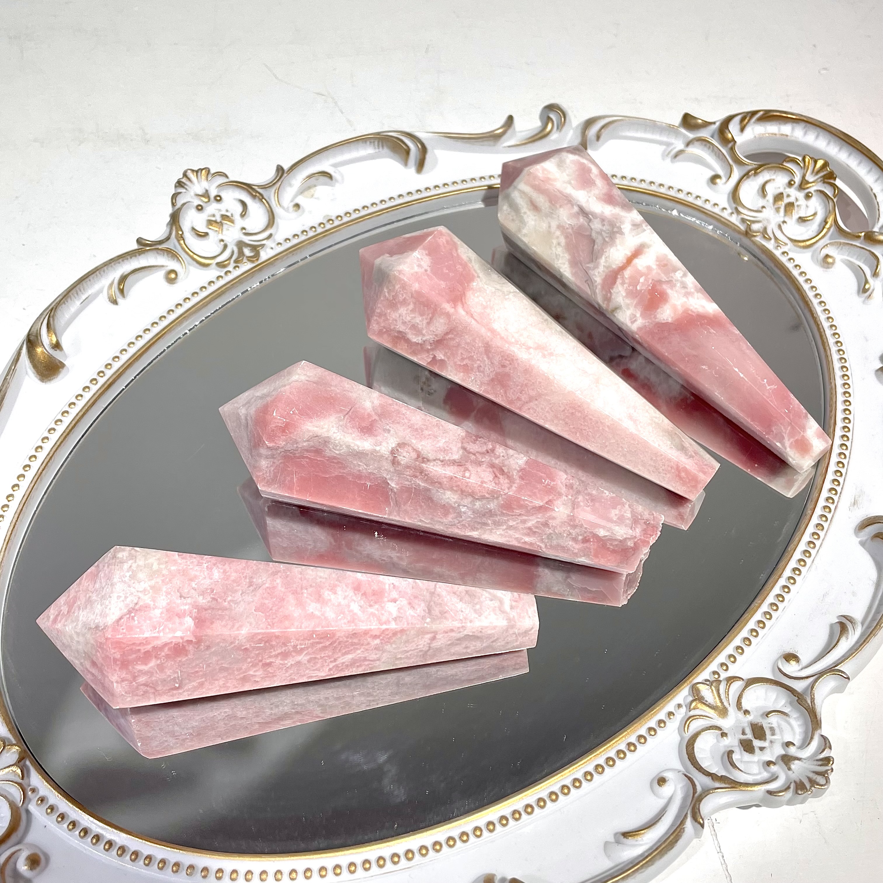 Pink Opal Wand 1set