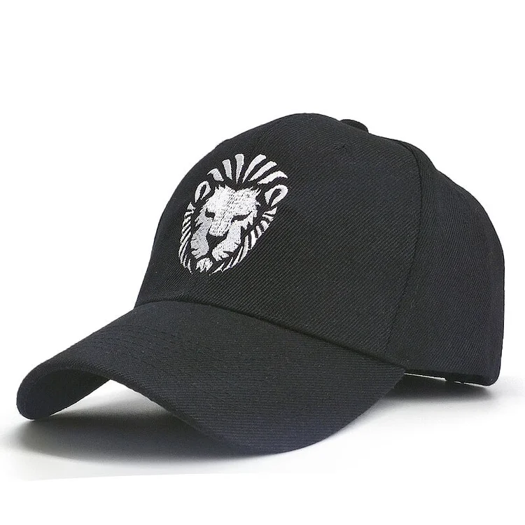 Lion Embroidery Men s Caps Adjustable Casual Sun Baseball Cap Outdoor Sports Women s Summer Hat