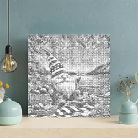 Patriotic Gnome Picnic - Dot Painting