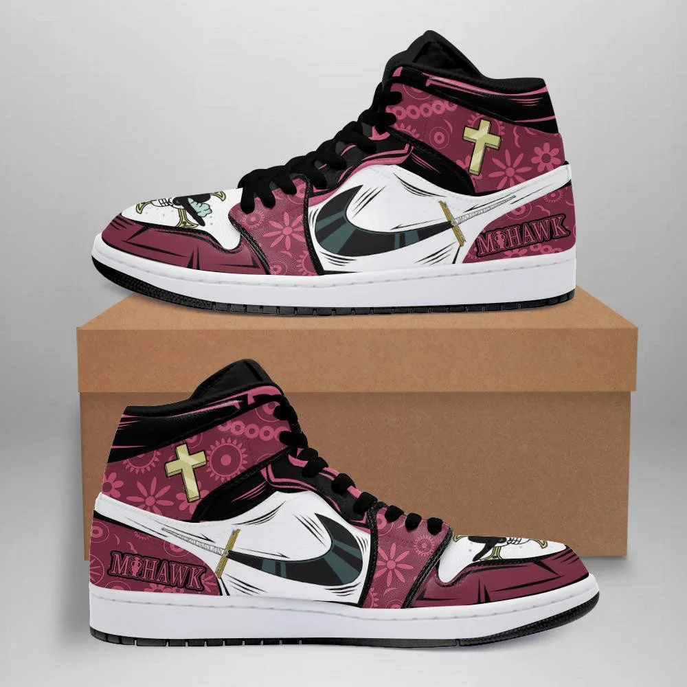 Dracule Mihawk Sword Sneakers Custom Anime One Piece Shoes
