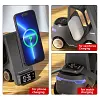 15W forklift three-in-one wireless charger suitable for Apple earbuds and watches
