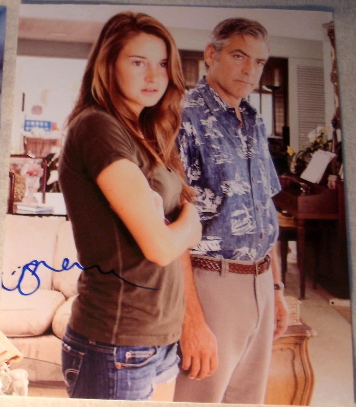 SHAILENE WOODLEY SIGNED AUTOGRAPH THE DESCENDANTS