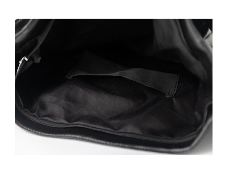 Soft Leather Crossbody Tote