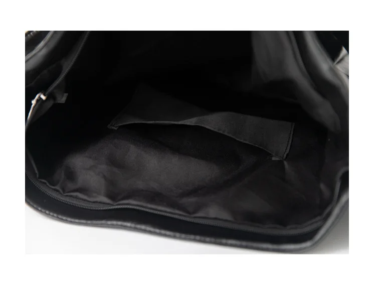 Soft Leather Crossbody Tote