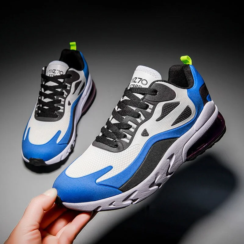 MWY  Retro Casual Shoes Men Breathable Mesh Outdoor Air Cushion  Sneakers Zapatillas De Hombre Walking Trainers Plus Size 47