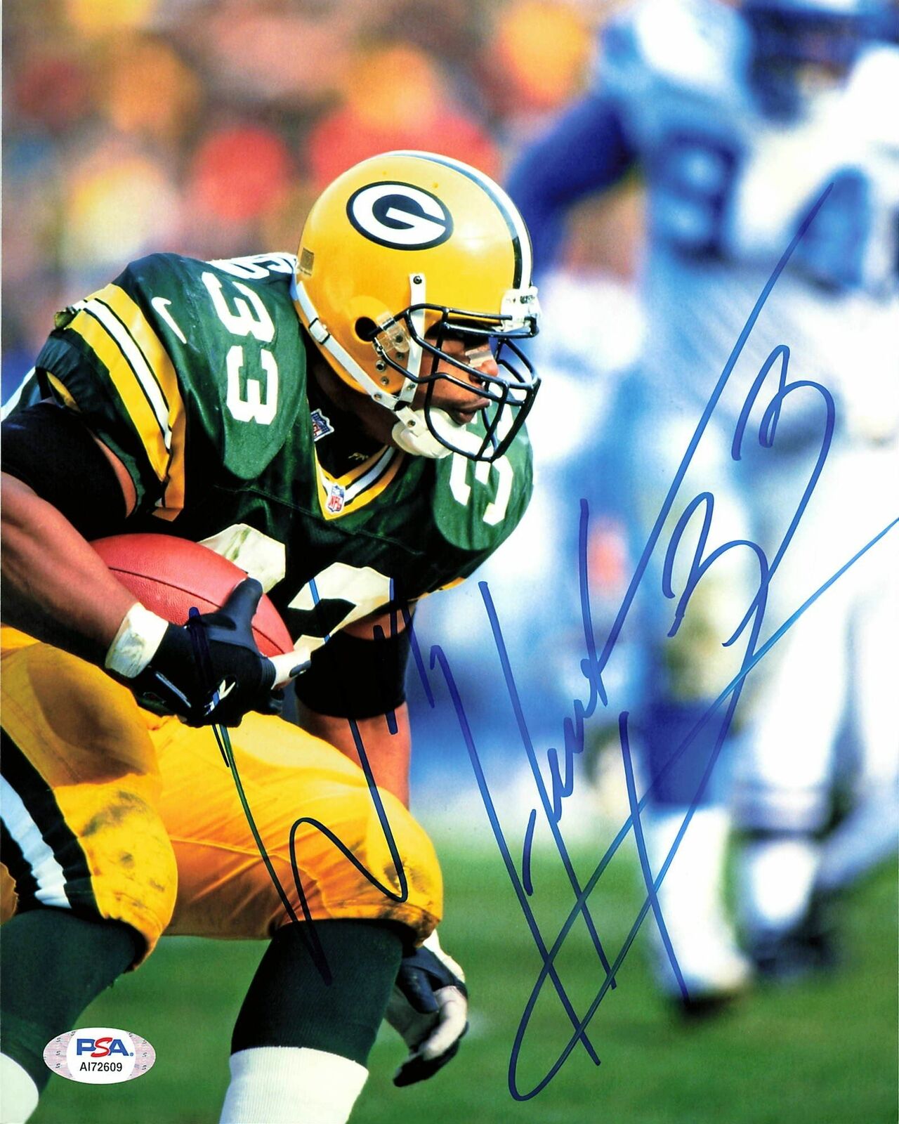 WILLIAM HENDERSON Signed 8X10 Photo Poster painting PSA/DNA Green Bay Packers Autographed