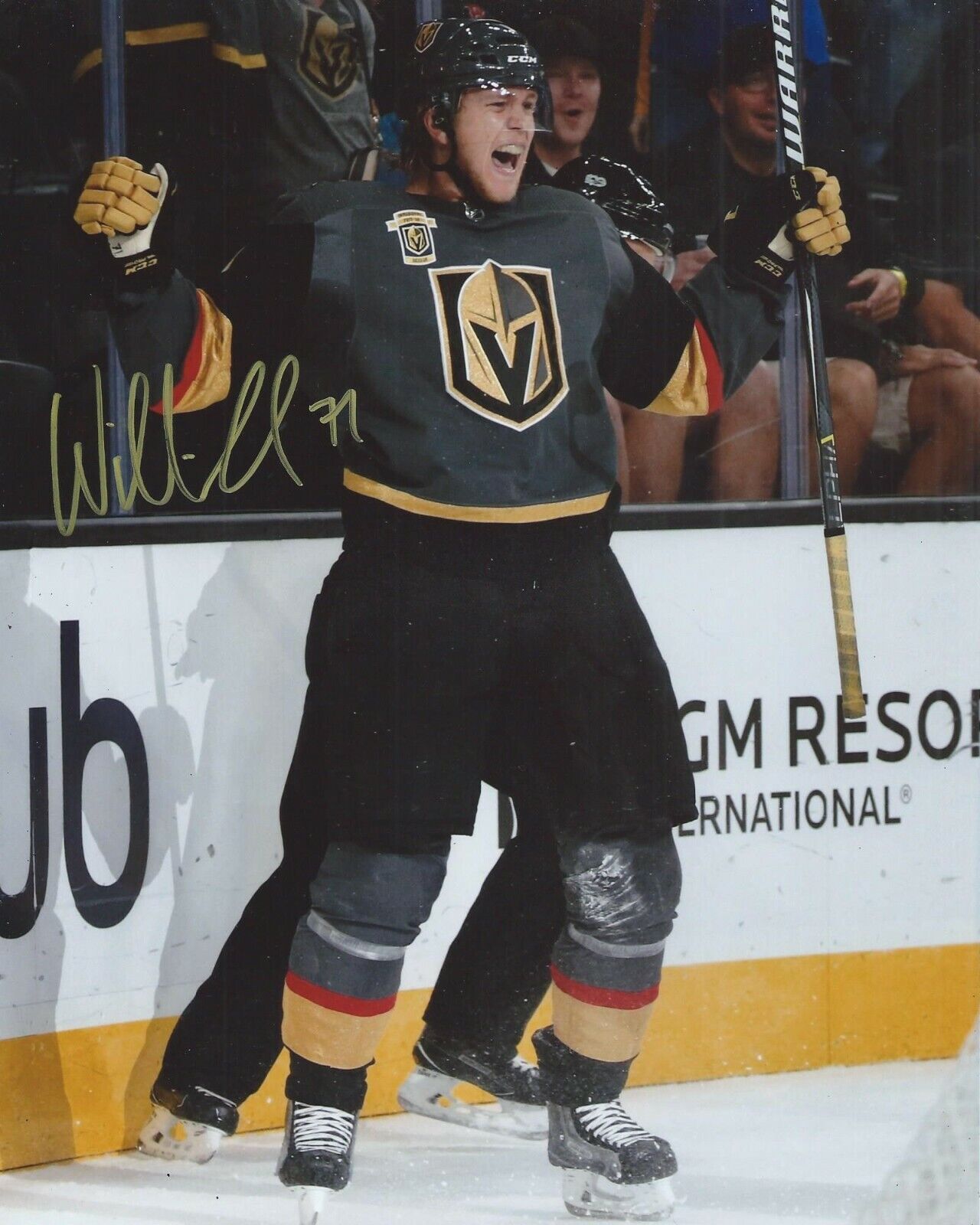 William Karlsson Signed 8x10 Photo Poster painting Vegas Golden Knights Autographed COA B
