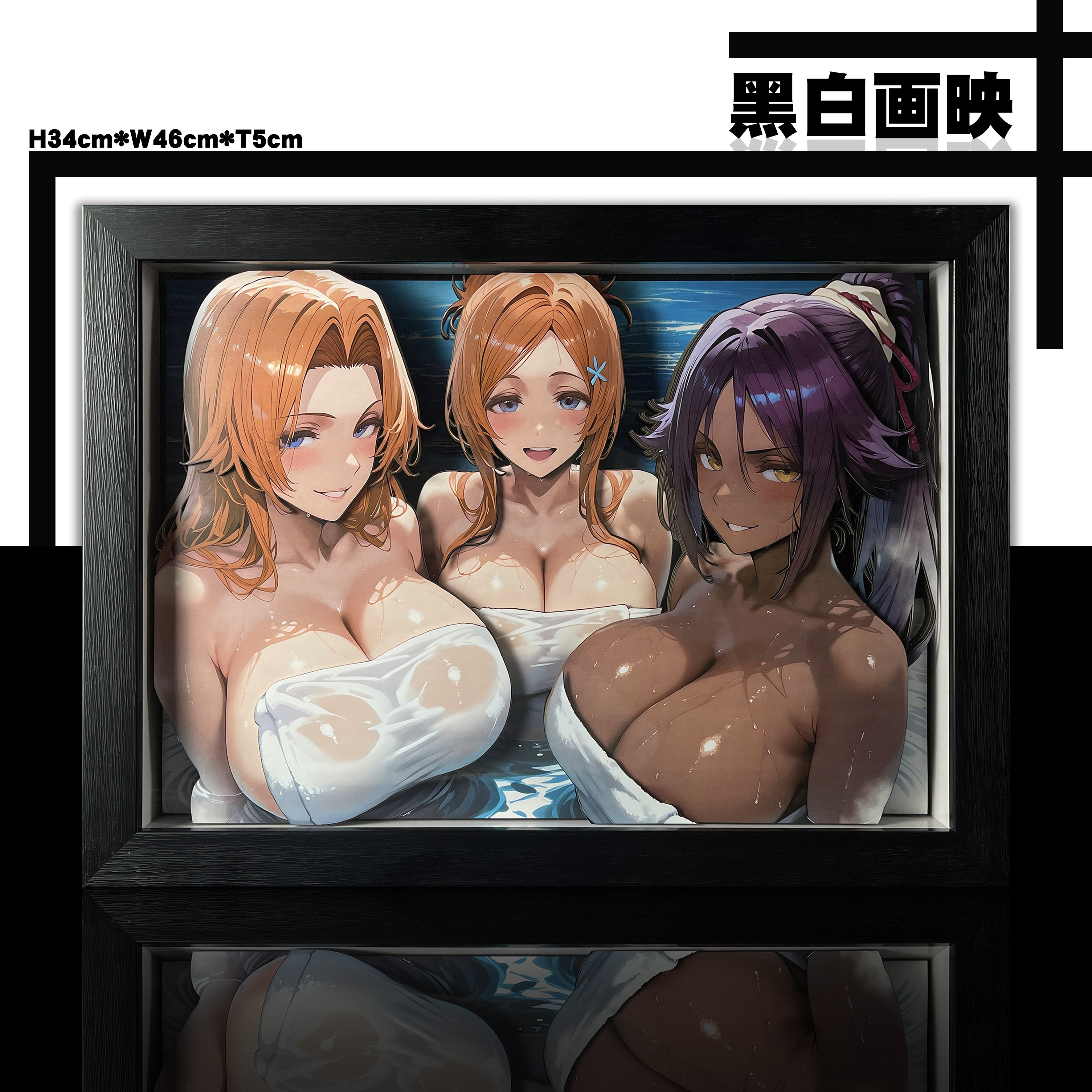 Dorobou Neko Studio - BLEACH Rangiku Matsumoto & Orihime Inoue & Yoruichi Shihōin KKMP-005 Painting Scene (Adult 18+)-