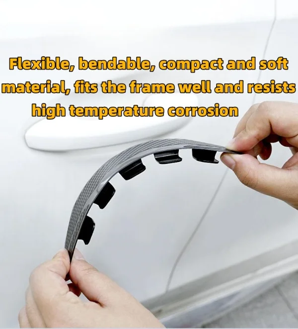 Car Rearview Mirror Snap-on Rain Eyebrow