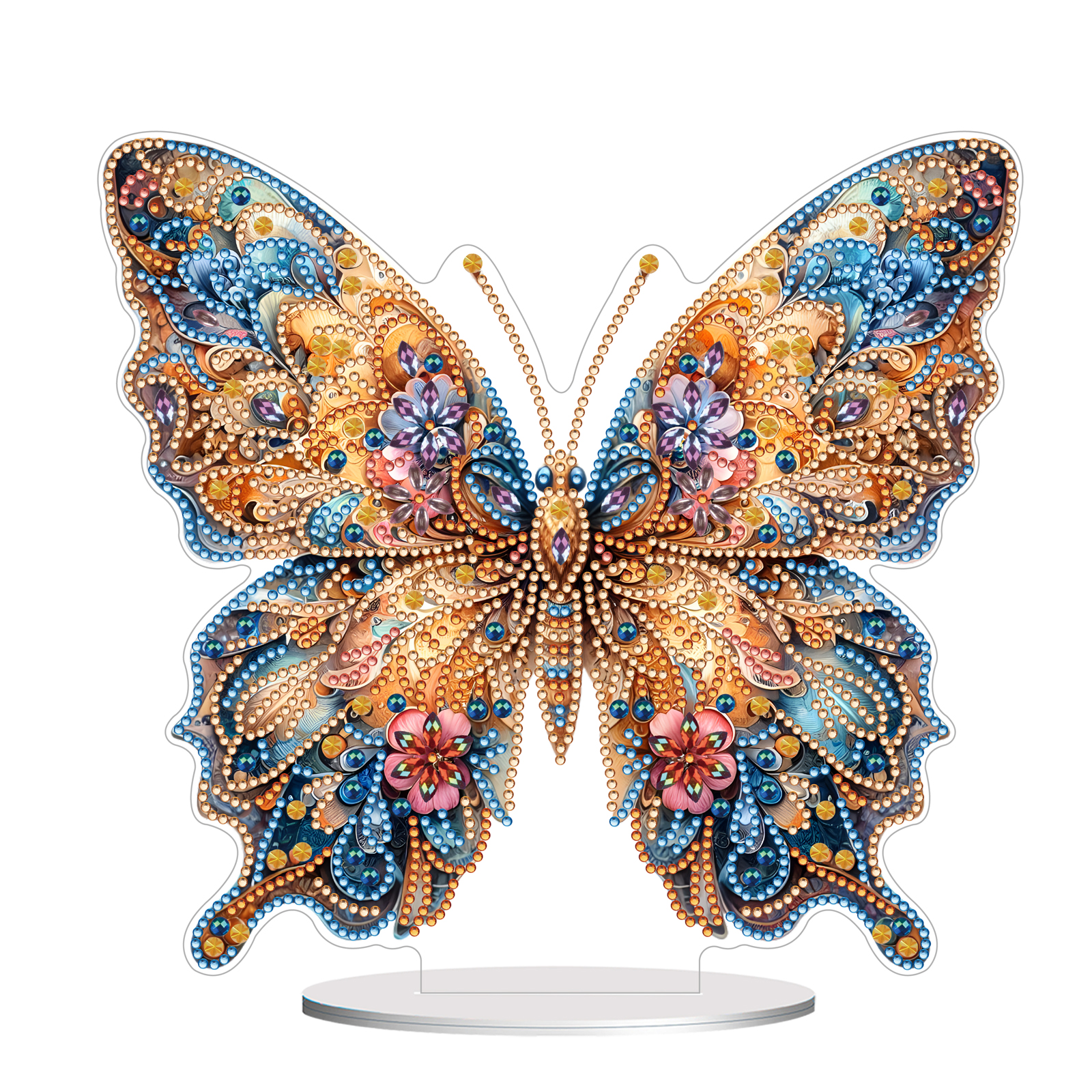 5D DIY Special Shape Diamond Painting Desk Ornament Butterfly Decor Kit