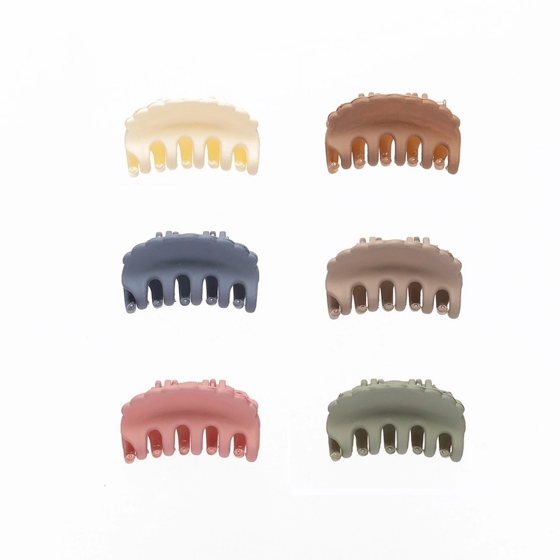 Women’s Sweet Geometric Bow Knot Plastic Resin Stoving Varnish Hair Claws