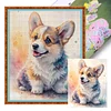 Corgi Dog-11CT Stamped Cross Stitch 40*50cm/15.75*19.69in