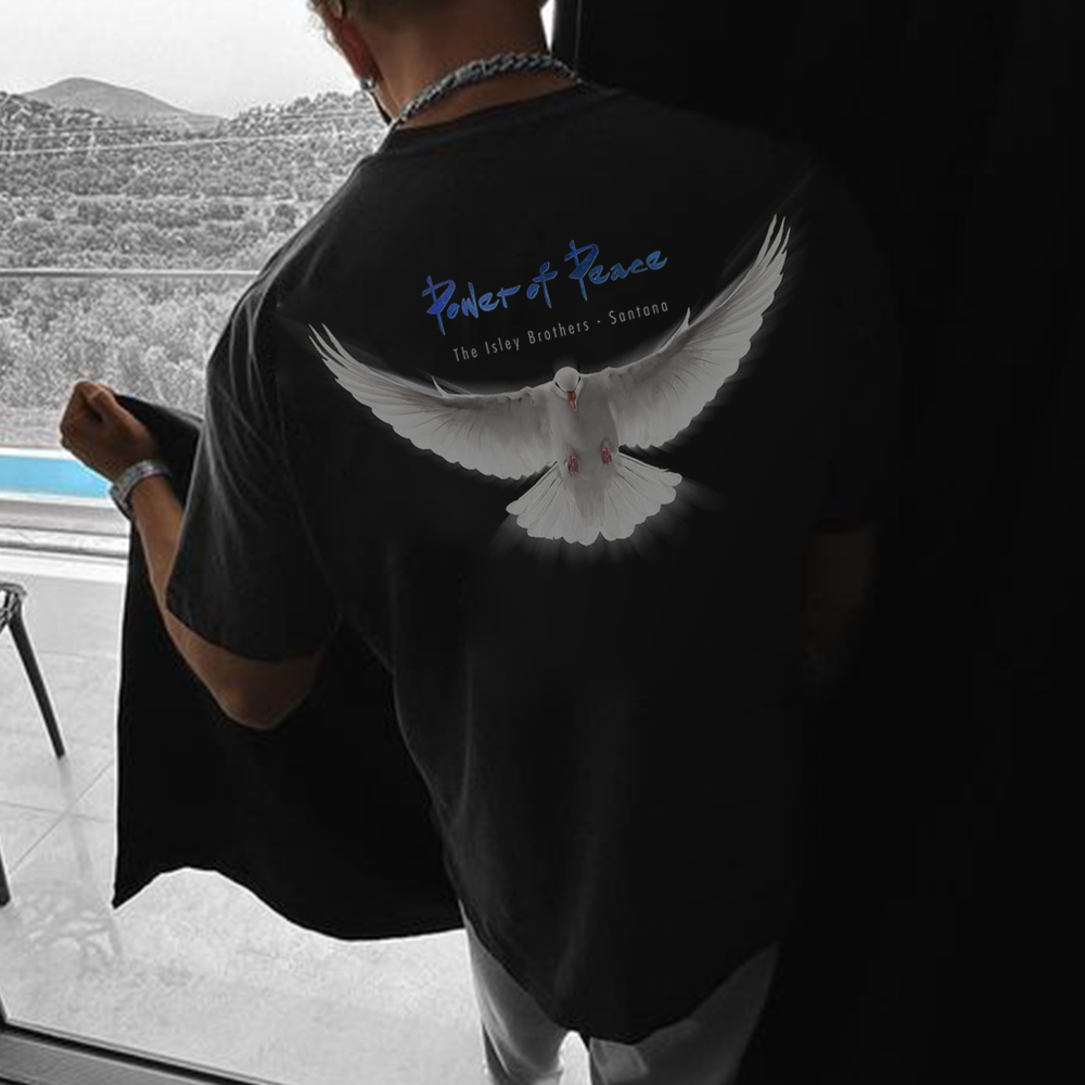 Men's Fashion Casual Print All-match T-shirt