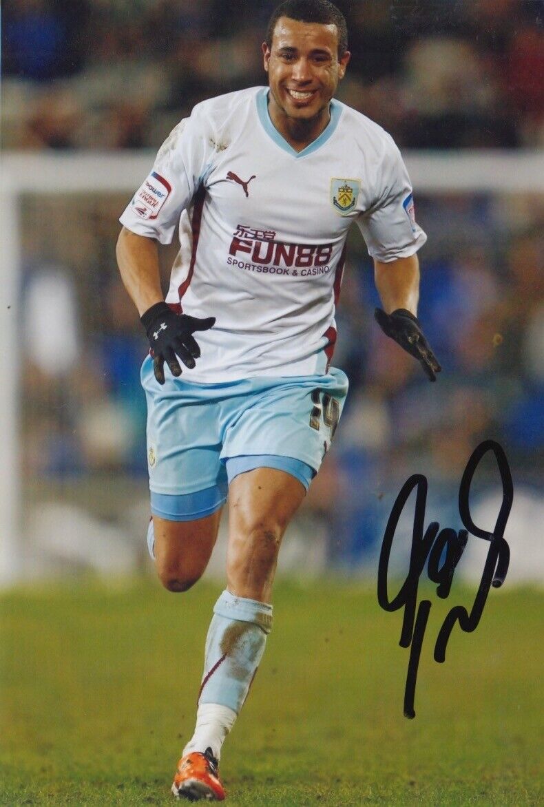 TYRONE MEARS SIGNED 6X4 Photo Poster painting - BURNLEY FOOTBALL AUTOGRAPH 1.