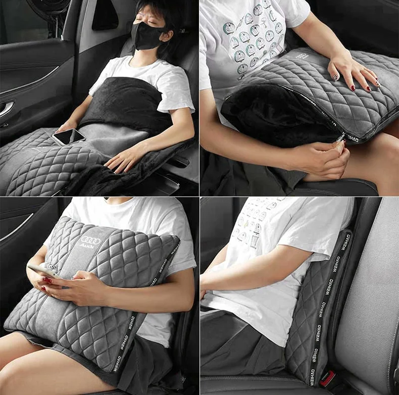🔥Hot Selling🔥Car Lumbar Backrest Dual-Purpose Folding Pillow Quilt