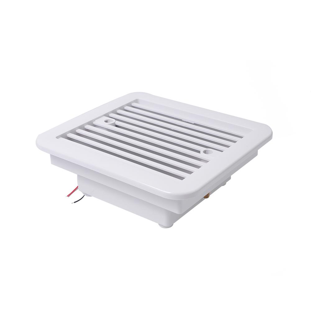 

Side Air Ventilation 12V Fridge Vent with Fan for RV Trailer Caravan White, 501 Original