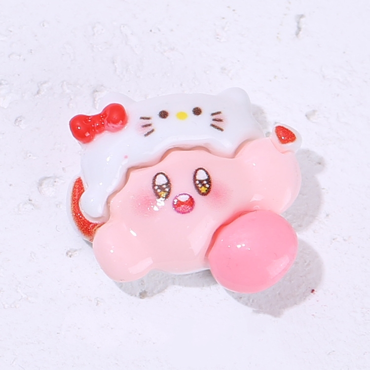 Mini Pink Baby Flat Back Charm