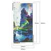 Diamond Painting -DIY Round Drill Idyllic Landscape(80X40cm)