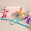 Tubes torsad&eacute;s t&eacute;lescopiques girafe, jouets sensoriels