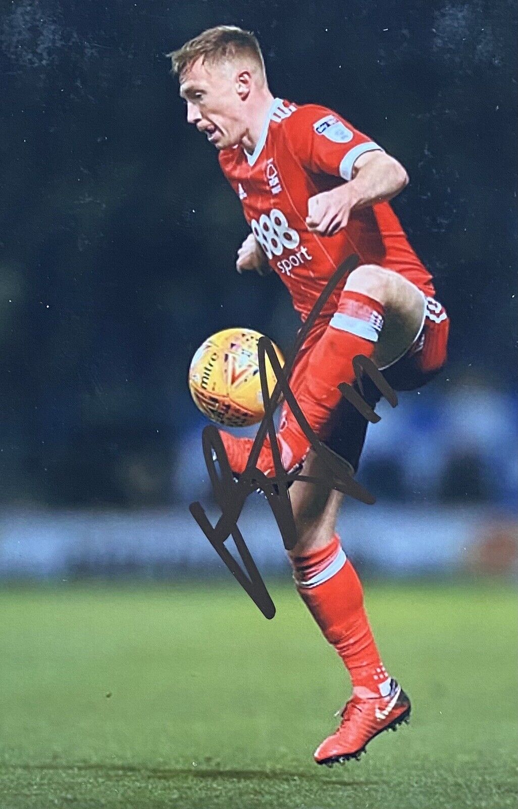 Ben Osborn Genuine Hand Signed Nottingham Forest 6X4 Photo Poster painting