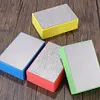 4Pcs Diamond Hand Polishing Pad Tile Glass Grinding Block Pad for Burr Removal