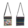 Vintage-Inspired 5D DIY Diamond Painting Waterproof Adjustable Strap Shoulder Cross Bag Kit(Flower Bird)