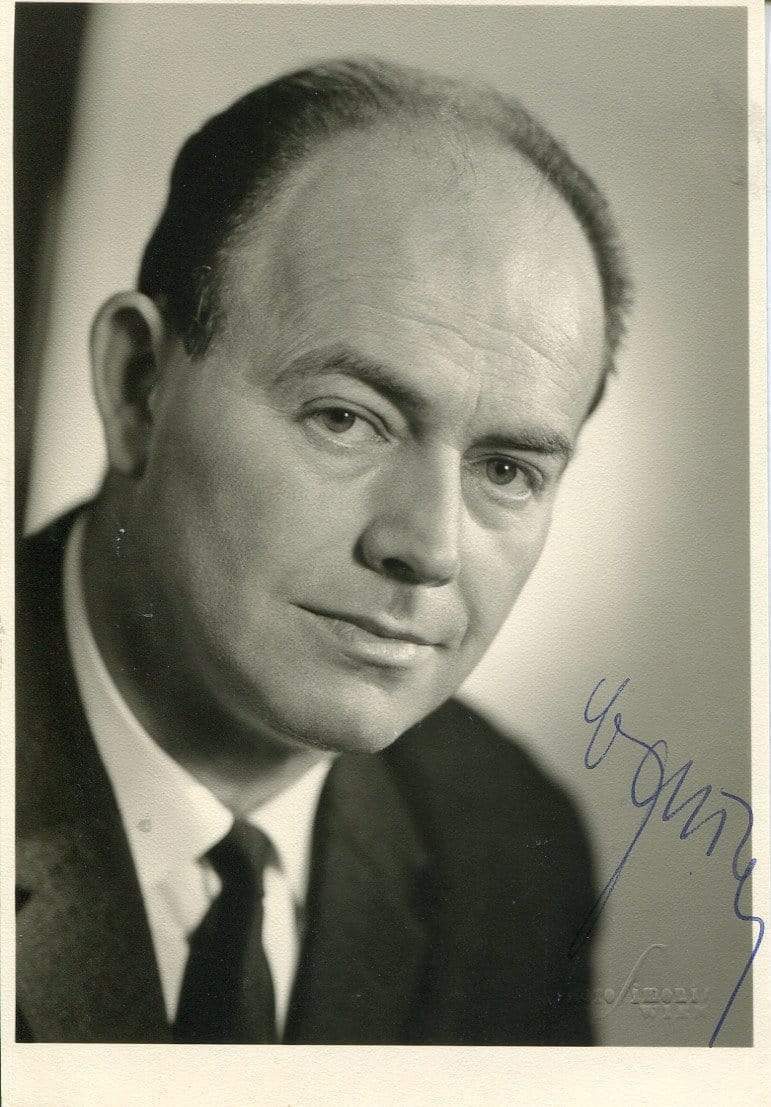 AUSTRIA Hans Czettel autograph Interior minister 1964-1966, signed Photo Poster painting