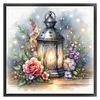 Flower Lanterns-11CT Stamped Cross Stitch 40*40cm/15.75*15.75in