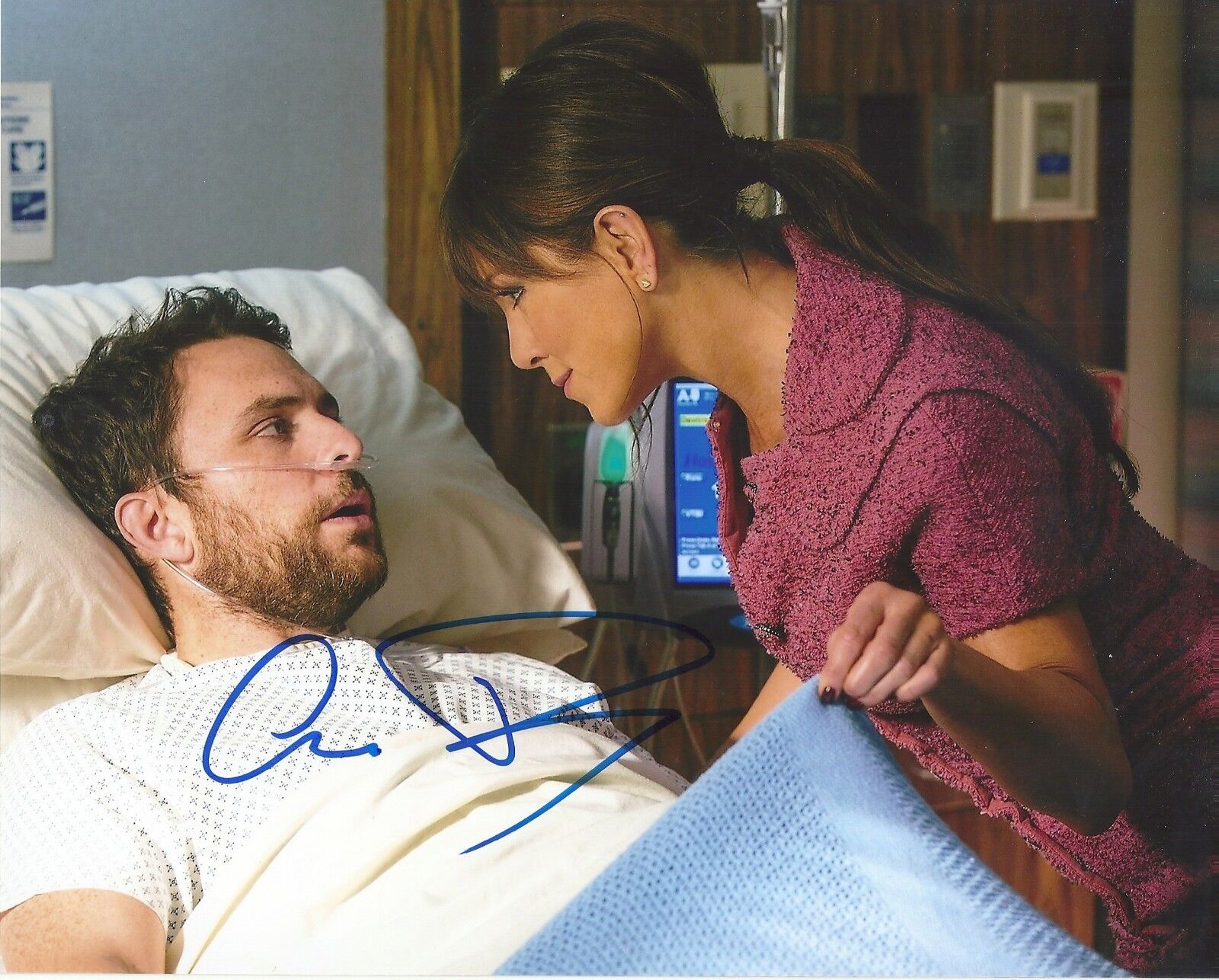 CHARLIE DAY 'HORRIBLE BOSSES' SUNNY IN PHILADELPHIA SIGNED 8X10 PICTURE *COA 3