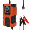 6V 12V 2A Smart Battery Charger LCD Display for Lead-Acid GEL AGM (US)