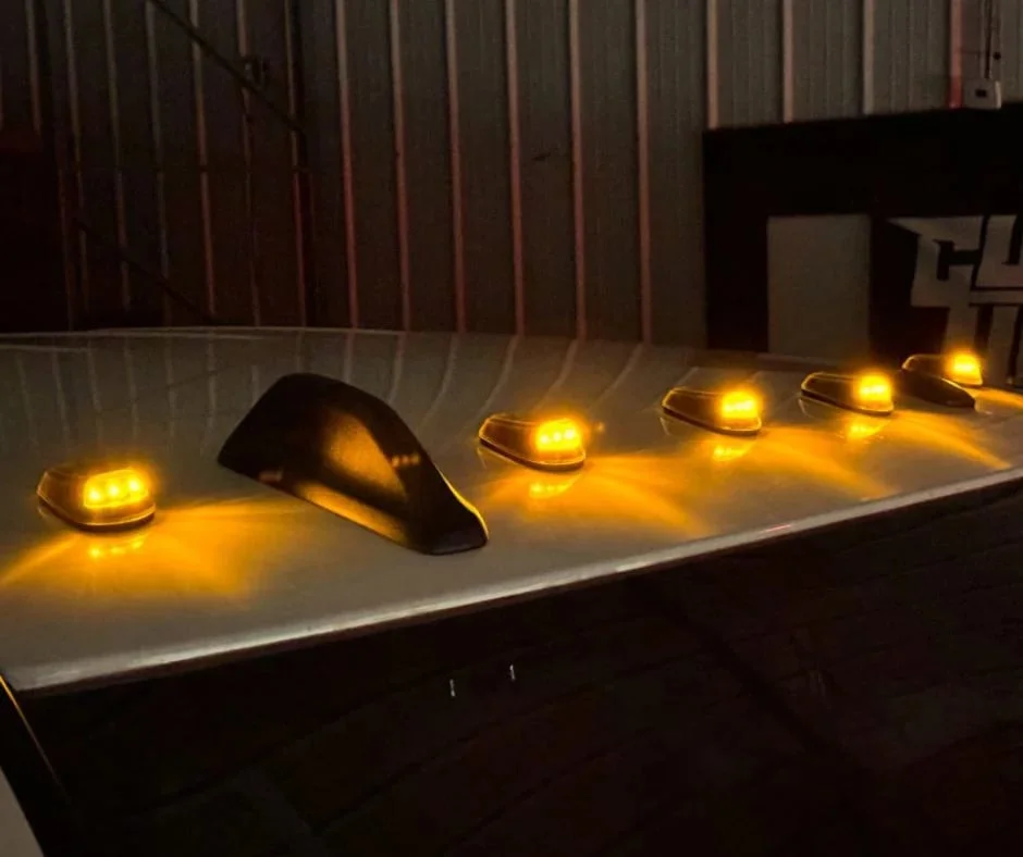 Luces De Cabina Con Energía Solar (Cinco En Un Juego)