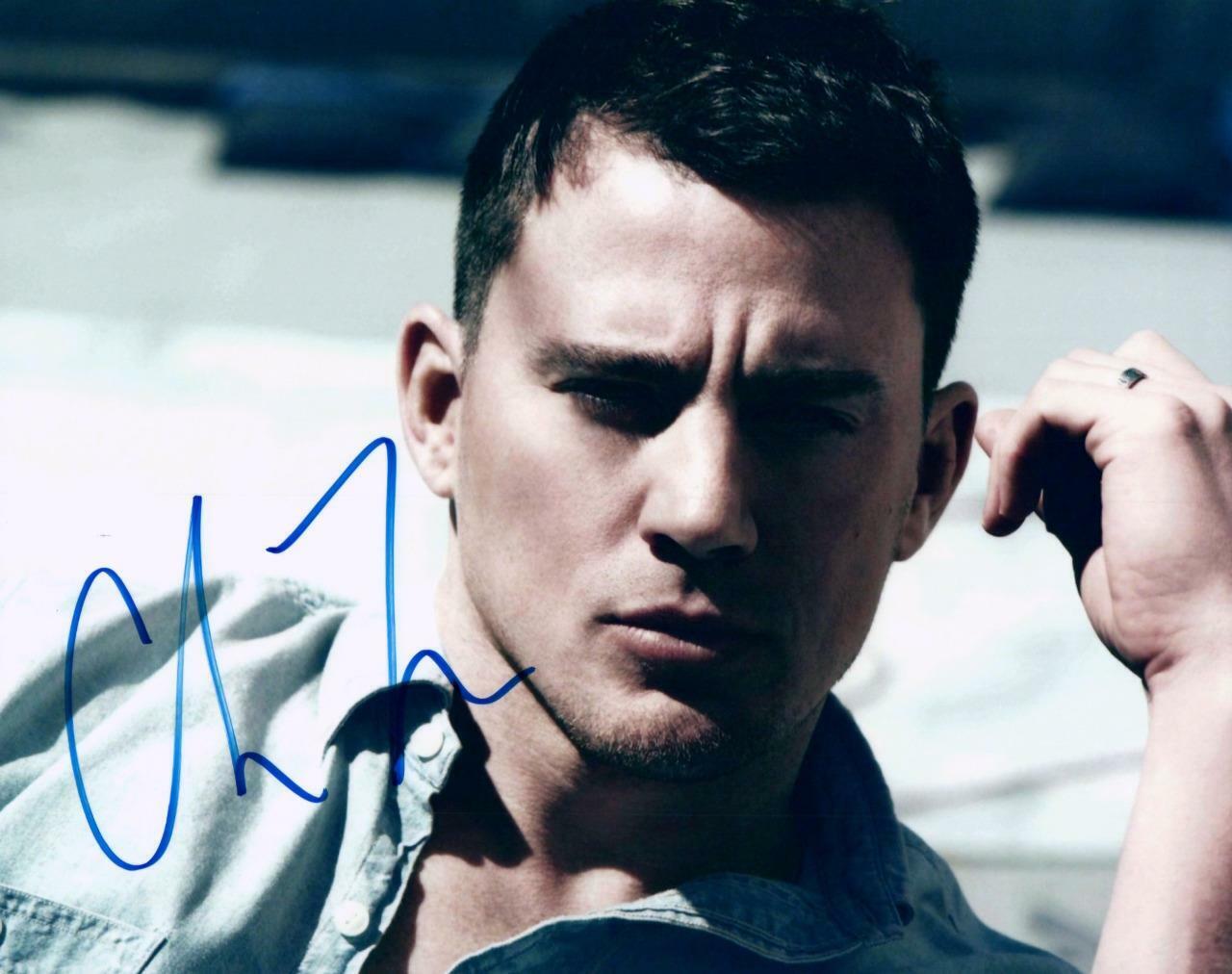Channing Tatum autographed 8x10 Picture signed Photo Poster painting and COA