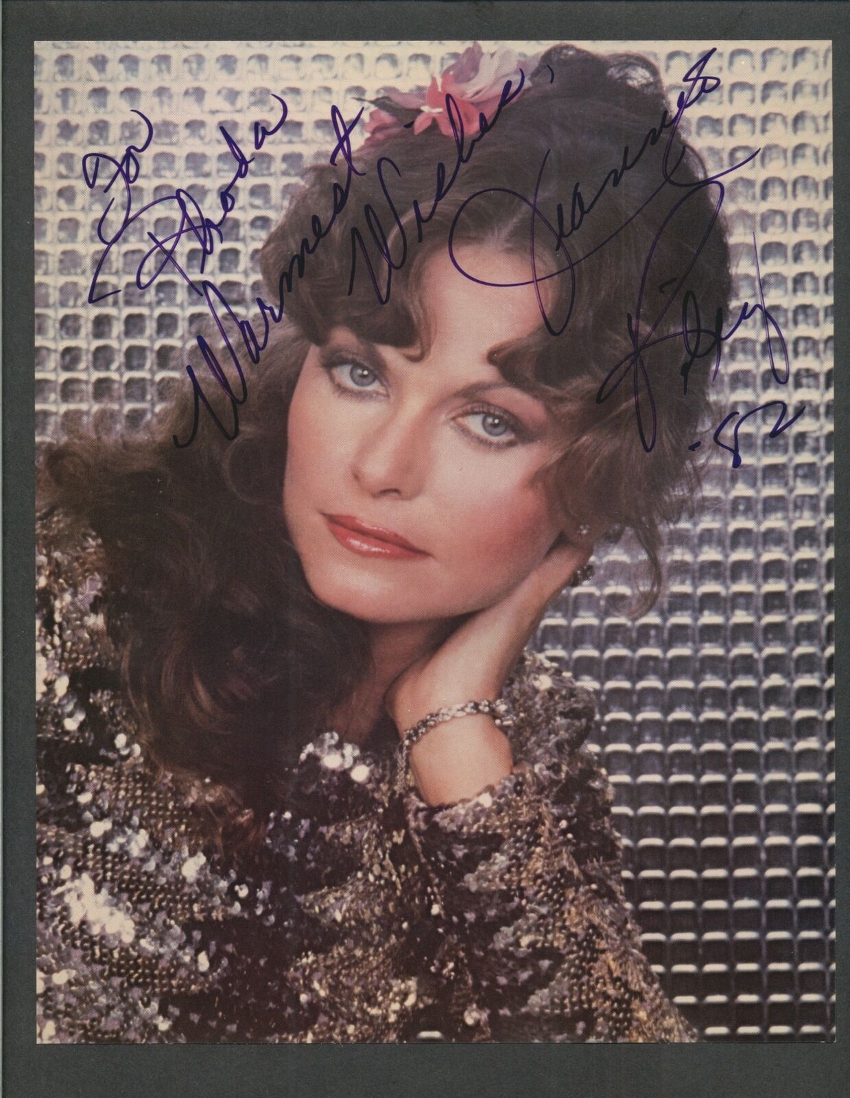 Jeanne C. Riley - Signed Autograph Color 8x10 Photo Poster painting - Country Music Singer