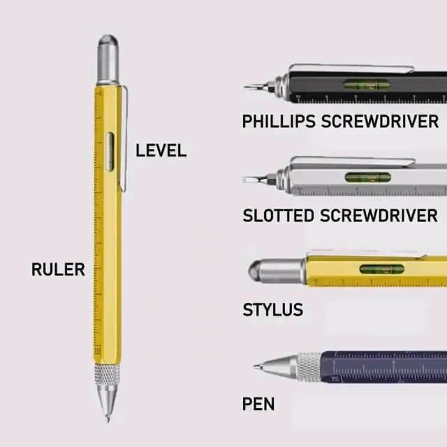🎅 6-in-1 Multi-Functional Stylus Pen 