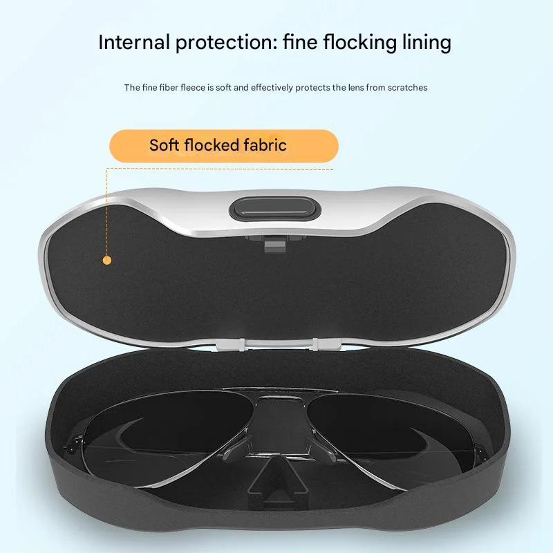 Automobile Visor General Sunglasses Glasses Box Car Multi-Function Note Storage Box