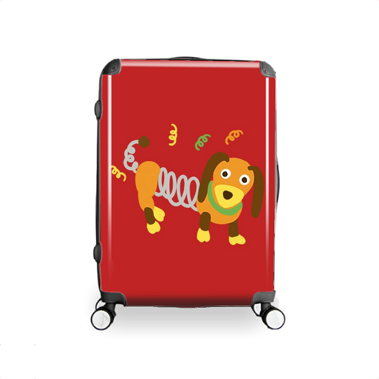 Toy Dachshund Slinky Dog, Toy Story Hardside Luggage