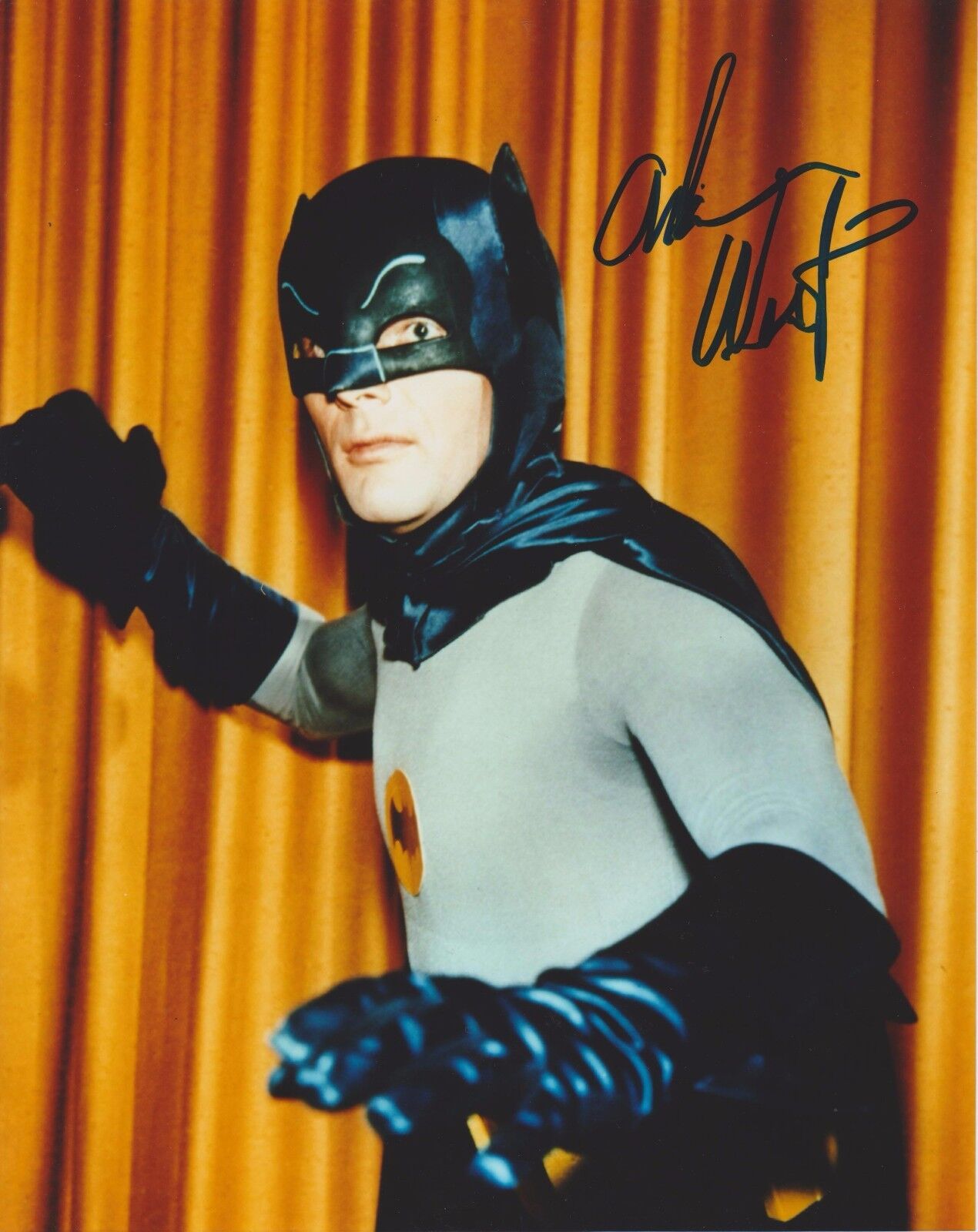 Adam West Signed In Person at our Hollywoodshow April 28th 2017 8x10 Batman!! -