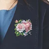 4Pcs Diamond Painting Butterfly Brooch for Wedding Party Gift