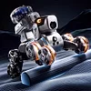 Eight-Wheel Stunt Water Gun Battle Robot Dog