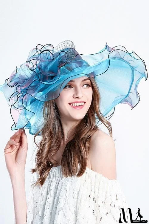 MidiSono - Organza Layer Sun Hat