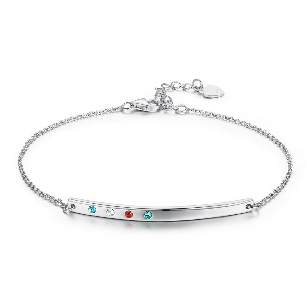Bar Multicolor Light Luxury Fashion Bracelet
